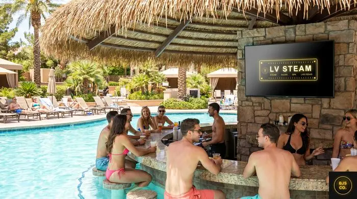 LV Steam pool lounge